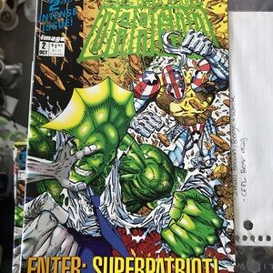 The Savage Dragon #2 Comic Book - Green Superhero Cover